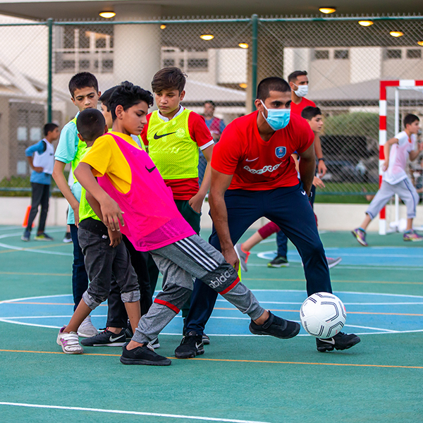 PSG Academy Gives Back to the Afghan Community.